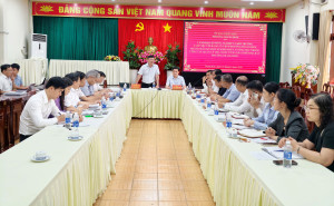 UBND phuong lam viec voi So Nong nghiep va Moi truong