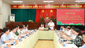 Hội nghị sơ kết tình hình kinh tế - xã hội, quốc phòng - an...